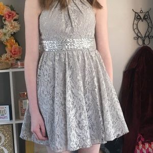 Sequin hearts size 3 short dress